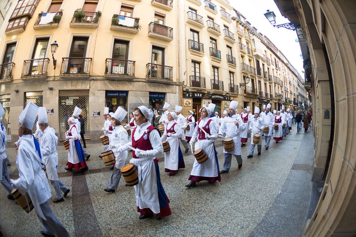 Recorrido tamborrada San Sebastián 2019